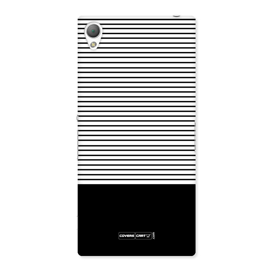 Classy Black Stripes Back Case for Sony Xperia Z3