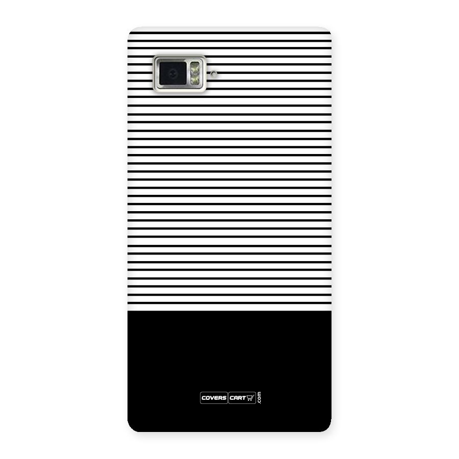 Classy Black Stripes Back Case for Vibe Z2 Pro K920