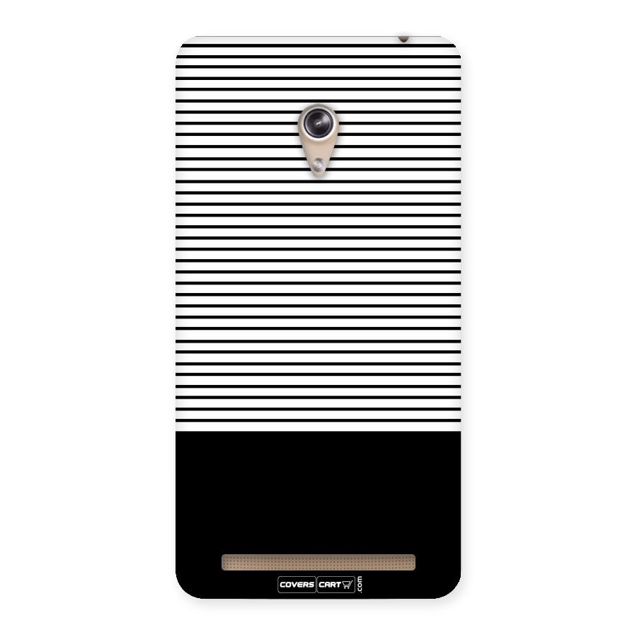 Classy Black Stripes Back Case for Zenfone 6
