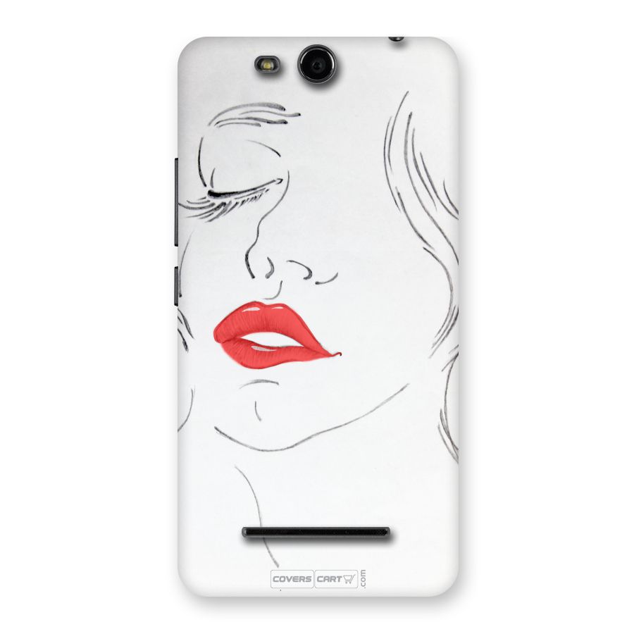 Classy Girl Back Case for Canvas Juice 3