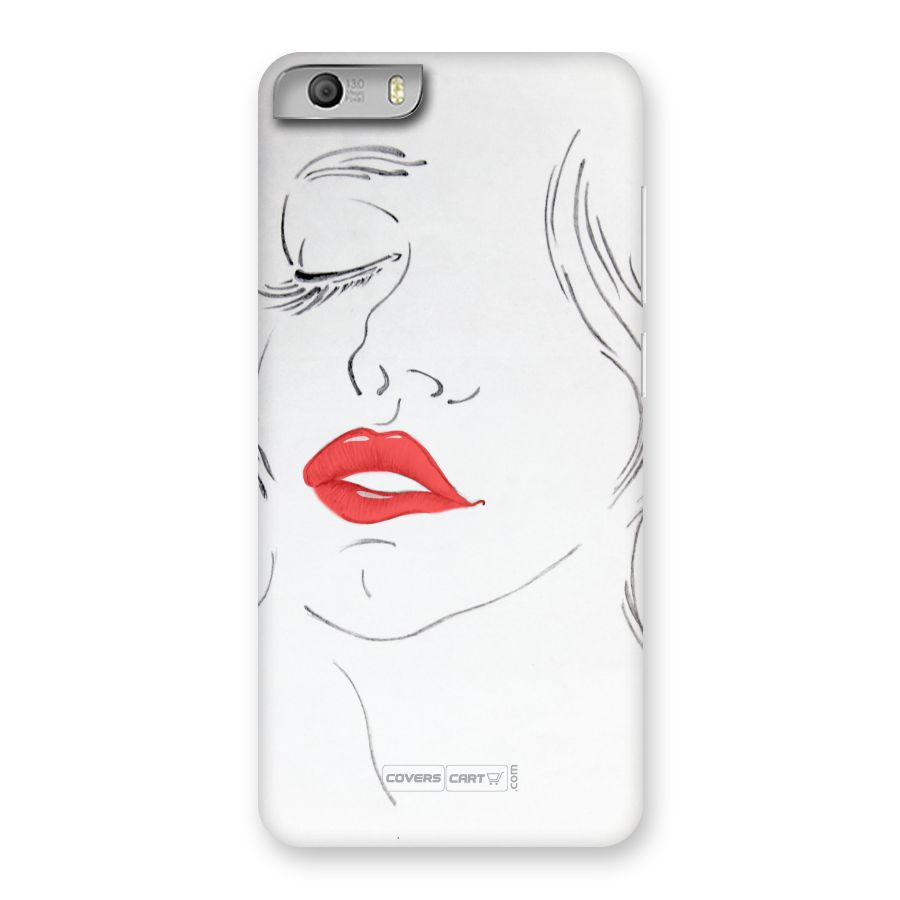 Classy Girl Back Case for Canvas Knight 2