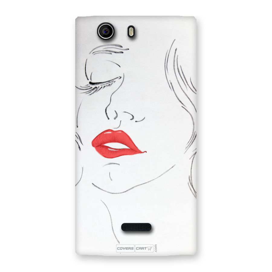 Classy Girl Back Case for Canvas Nitro 2