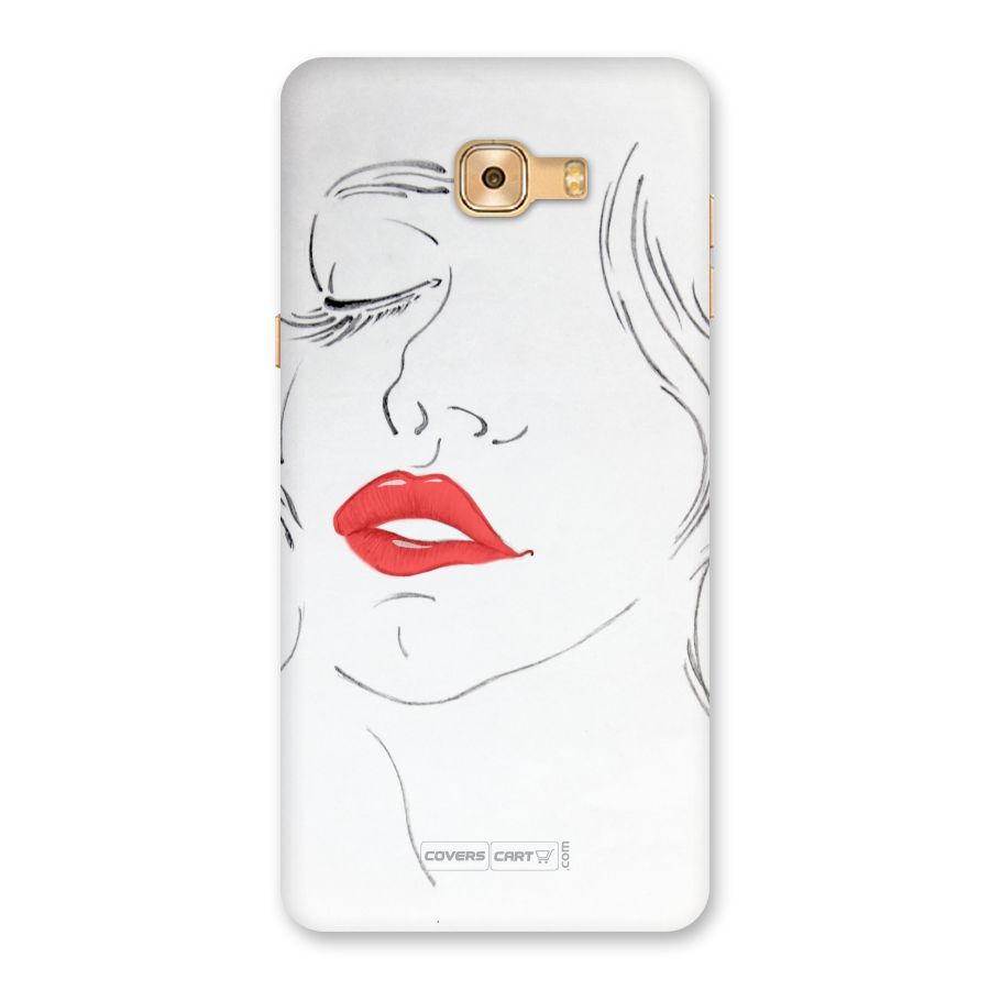 Classy Girl Back Case for Galaxy C9 Pro