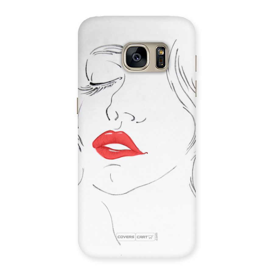 Classy Girl Back Case for Galaxy S7
