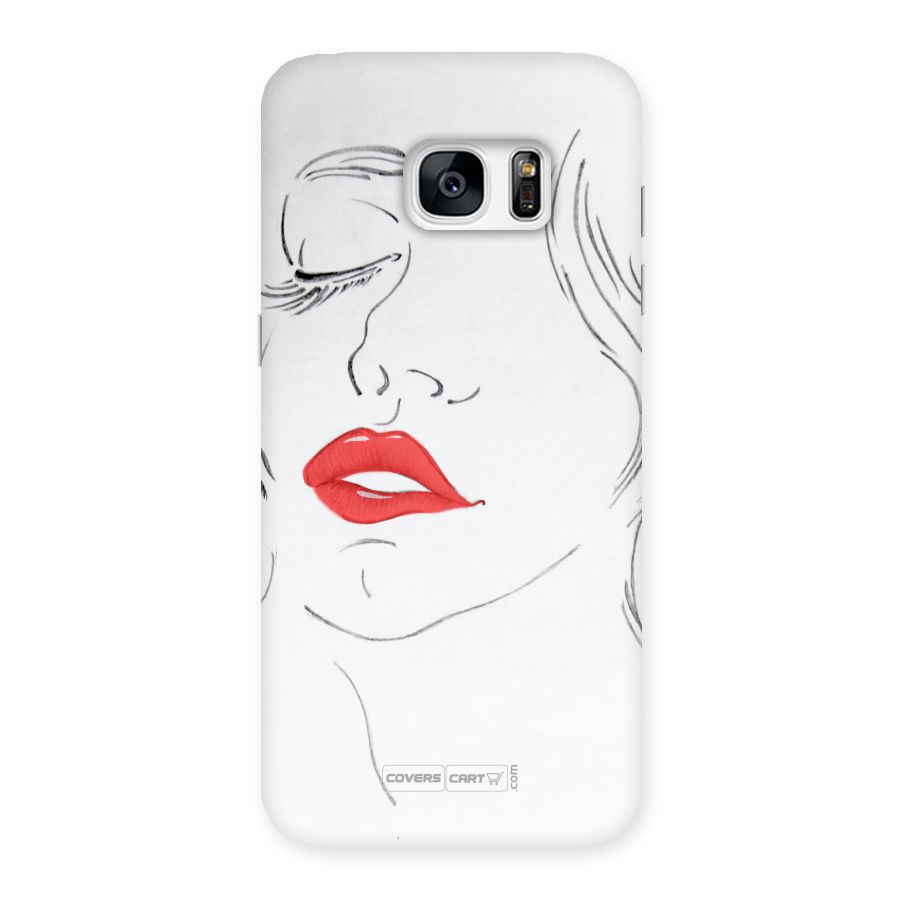 Classy Girl Back Case for Galaxy S7 Edge