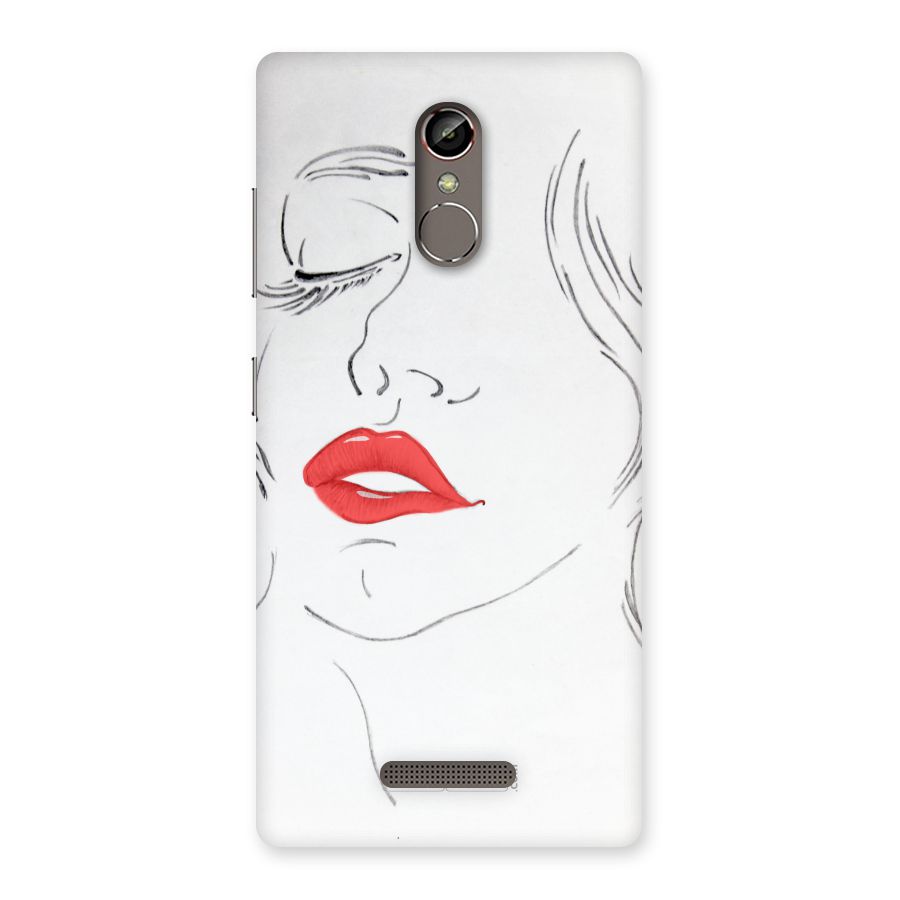 Classy Girl Back Case for Gionee S6s