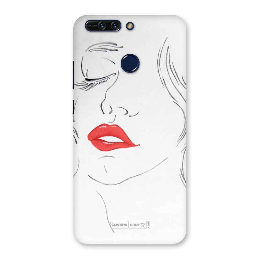 Classy Girl Back Case for Honor 8 Pro