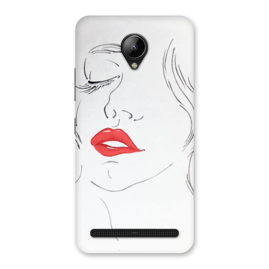 Classy Girl Back Case for Lenovo C2