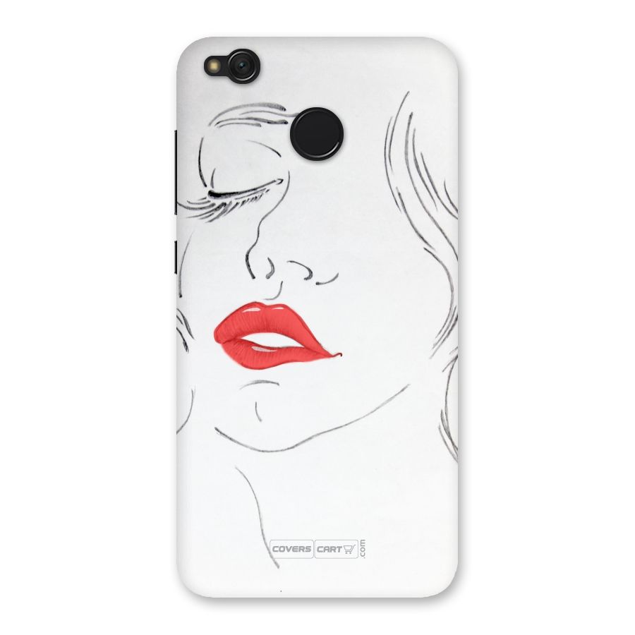 Classy Girl Back Case for Redmi 4
