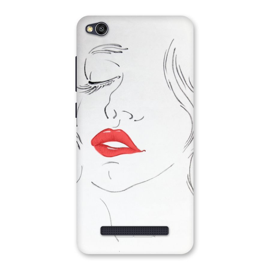 Classy Girl Back Case for Redmi 4A