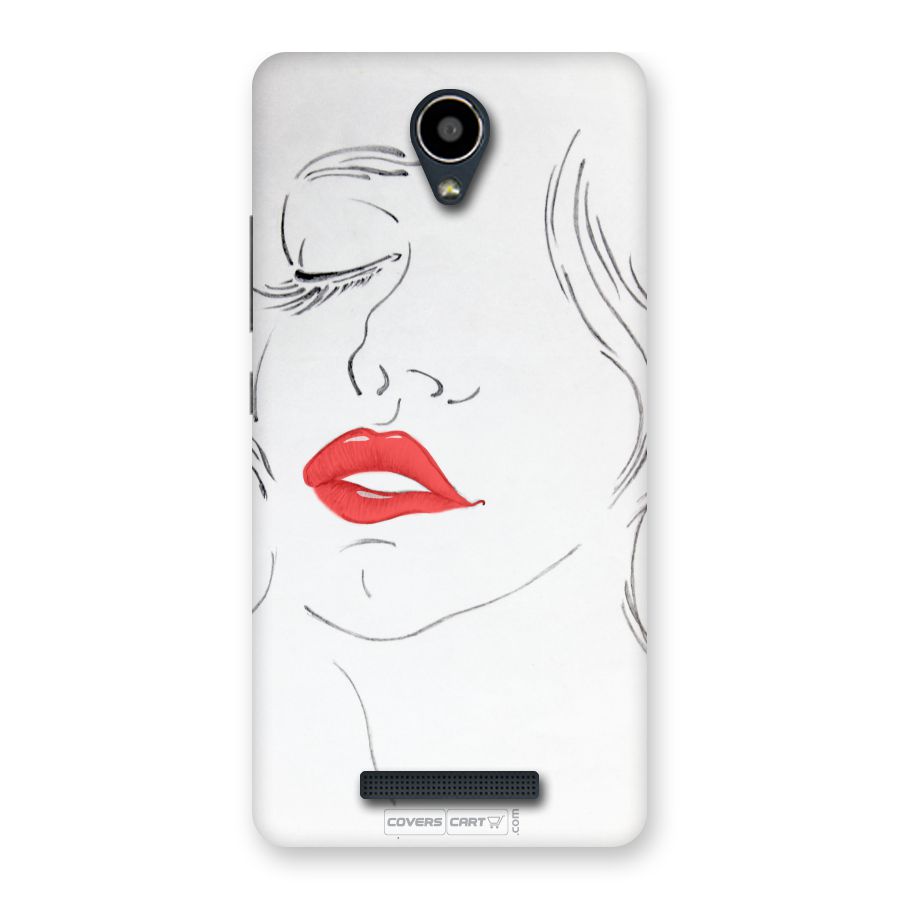 Classy Girl Back Case for Redmi Note 2