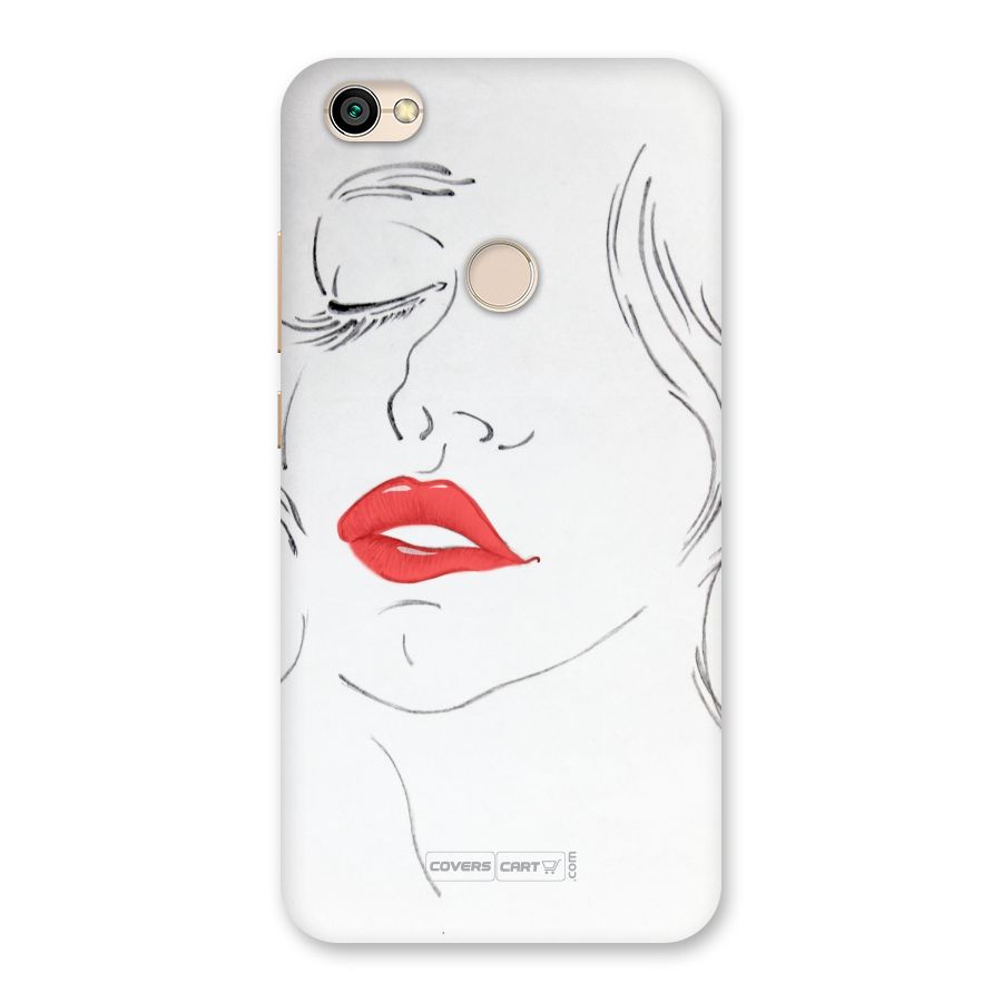 Classy Girl Back Case for Redmi Y1 2017