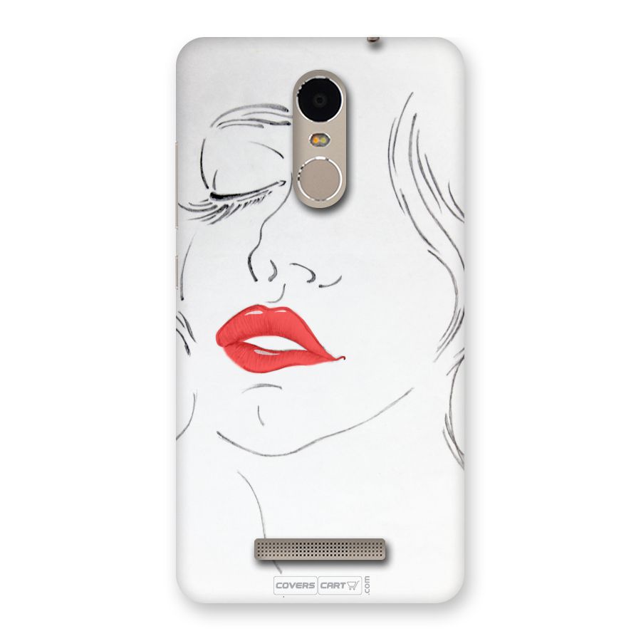 Classy Girl Back Case for Xiaomi Redmi Note 3