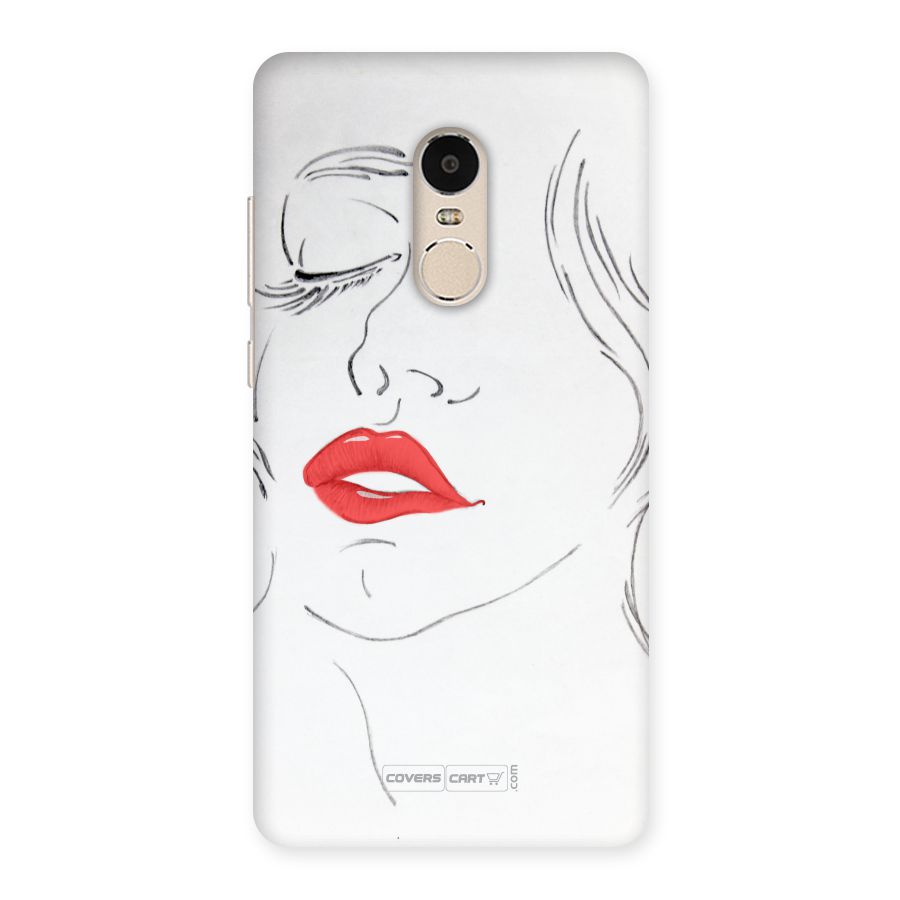 Classy Girl Back Case for Xiaomi Redmi Note 4