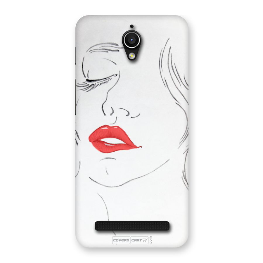 Classy Girl Back Case for Zenfone Go