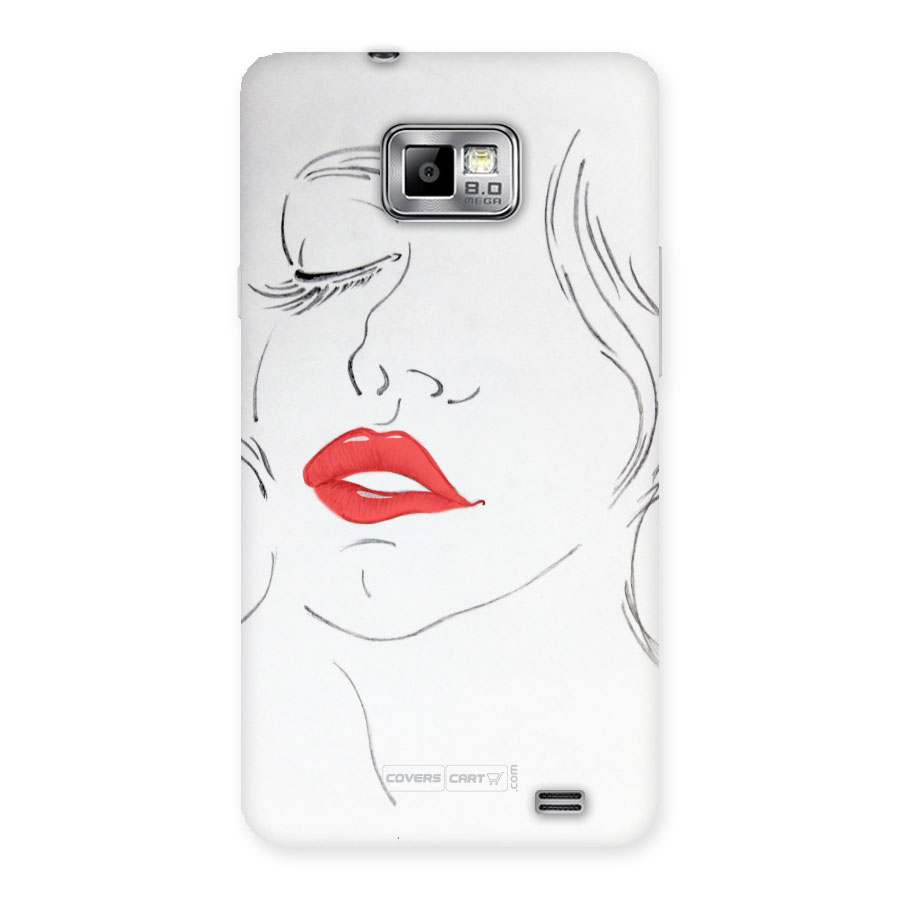 Classy Girl Back Case for Galaxy S2