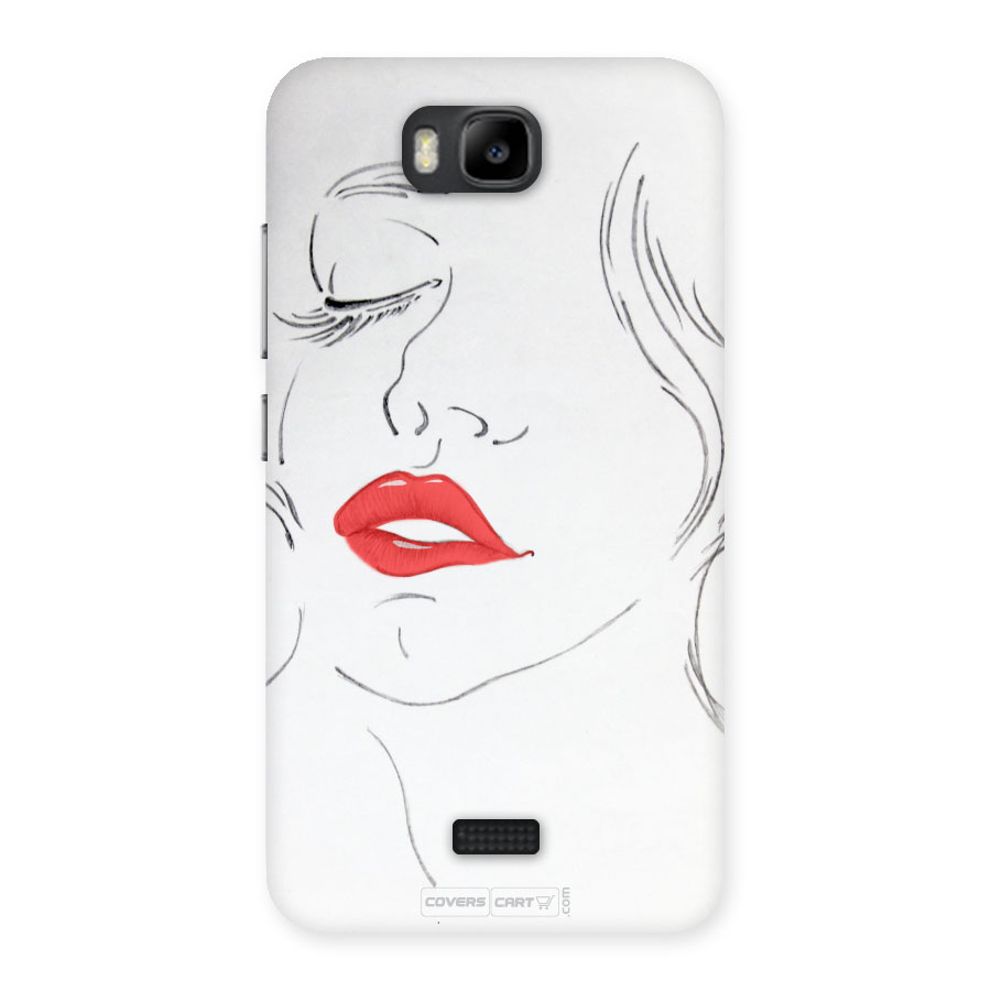 Classy Girl Back Case for Honor Bee