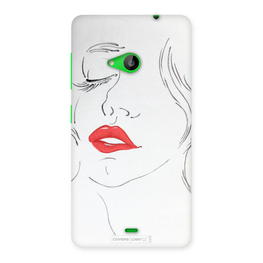 Classy Girl Back Case for Lumia 535