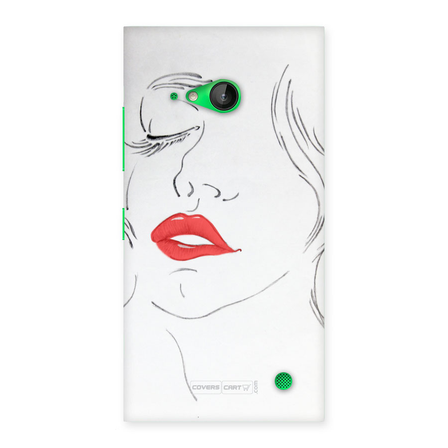 Classy Girl Back Case for Lumia 730