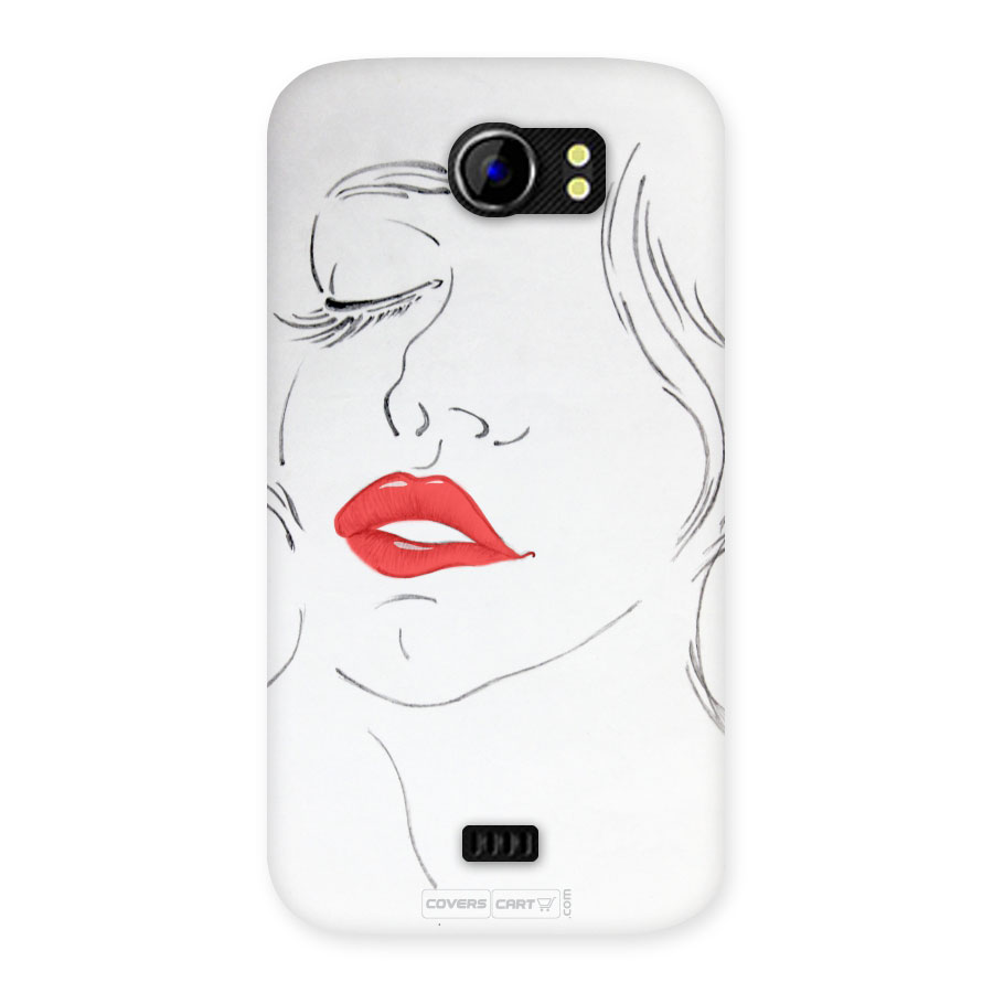 Classy Girl Back Case for Micromax A110 Canvas 2