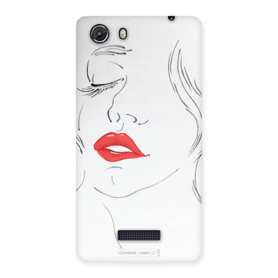 Classy Girl Back Case for Micromax Unite 3