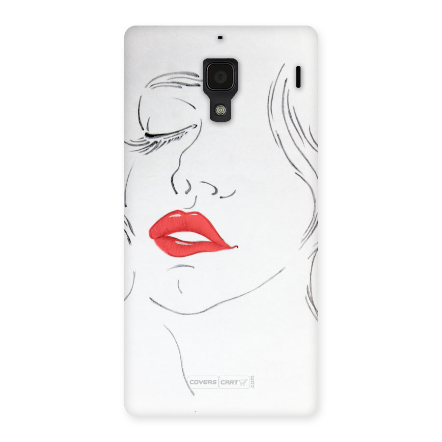 Classy Girl Back Case for Redmi 1s