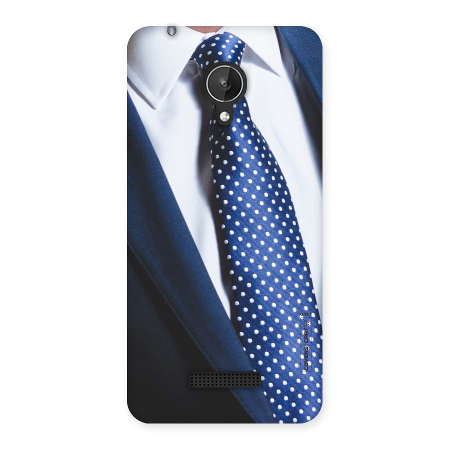Classy Tie Back Case for Micromax Canvas Spark Q380