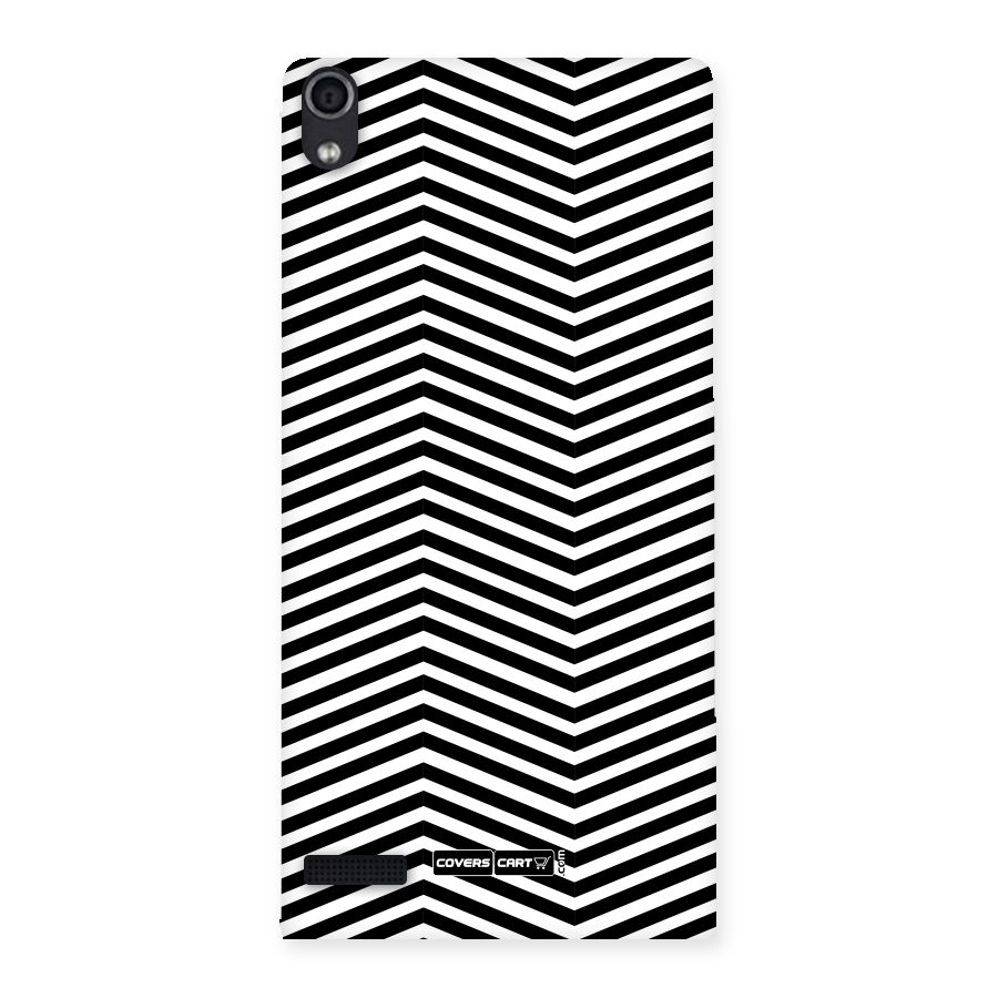 Classy Zig Zag Back Case for Ascend P6