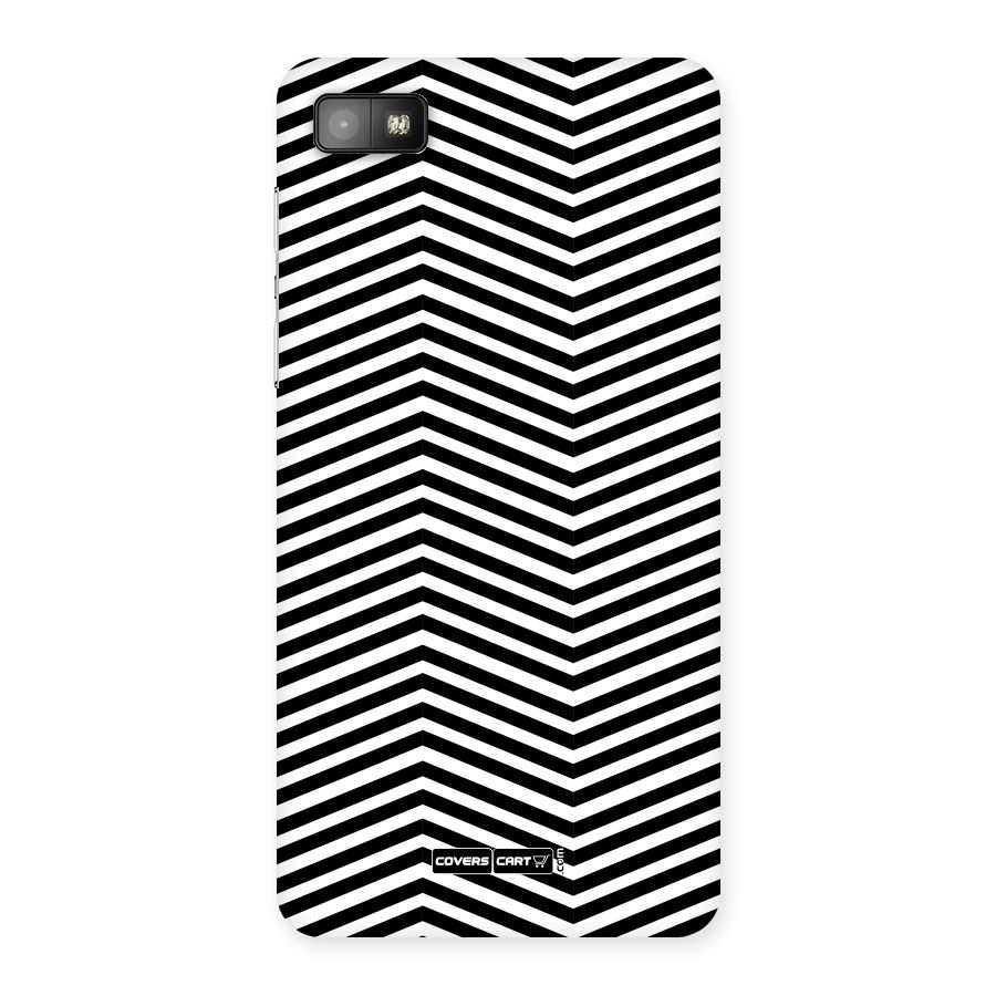 Classy Zig Zag Back Case for Blackberry Z10