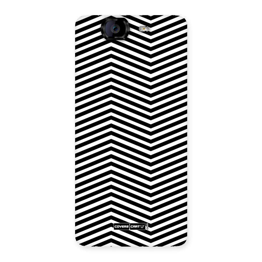 Classy Zig Zag Back Case for Canvas Knight A350