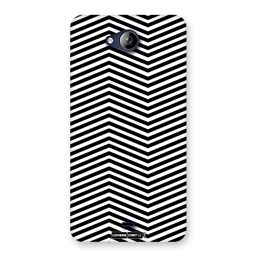 Classy Zig Zag Back Case for Canvas Play Q355