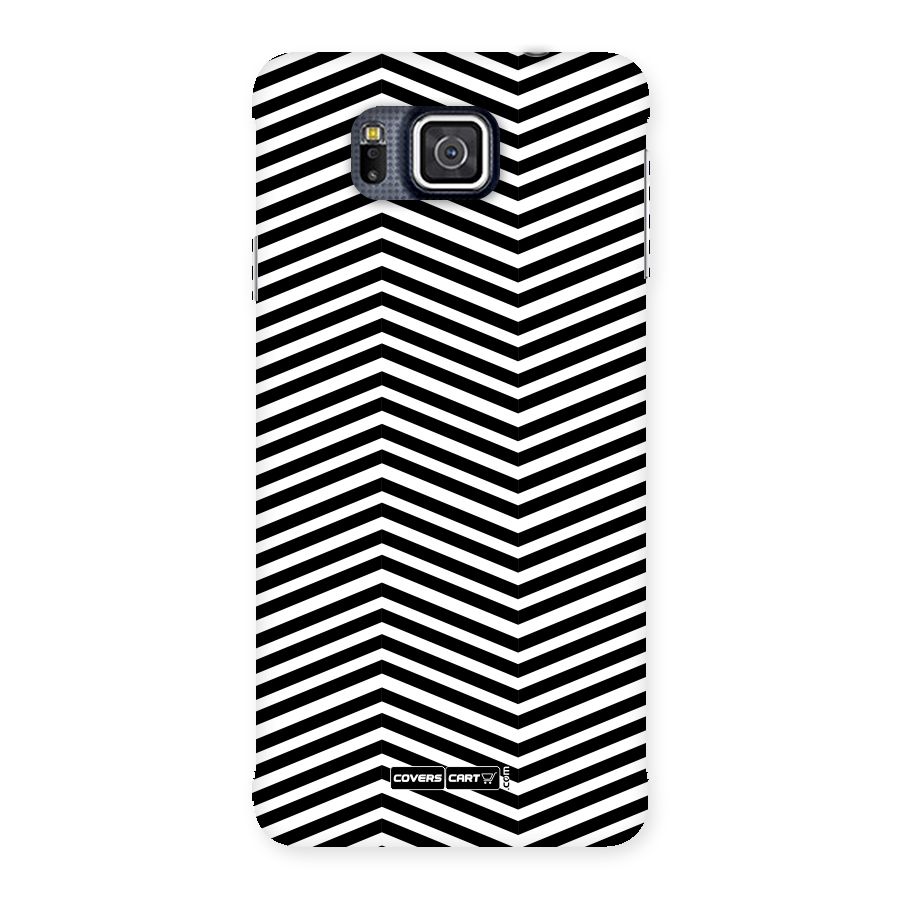 Classy Zig Zag Back Case for Galaxy Alpha
