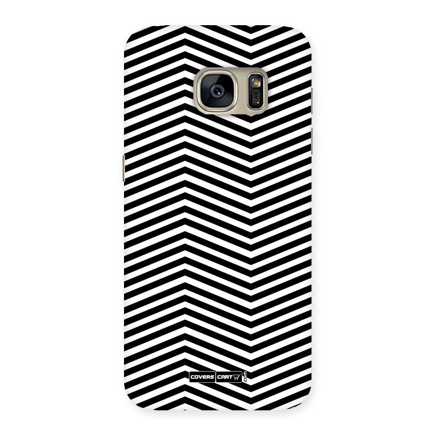 Classy Zig Zag Back Case for Galaxy S7