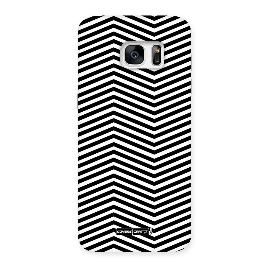 Classy Zig Zag Back Case for Galaxy S7 Edge