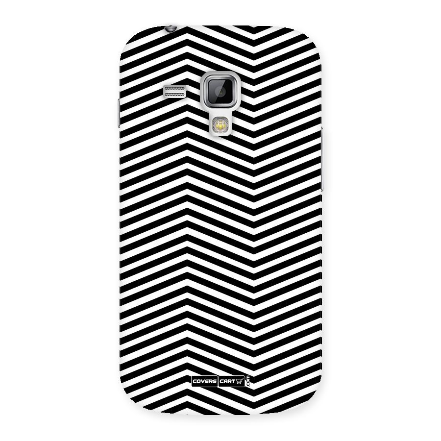 Classy Zig Zag Back Case for Galaxy S Duos