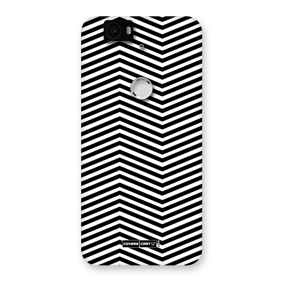 Classy Zig Zag Back Case for Google Nexus-6P