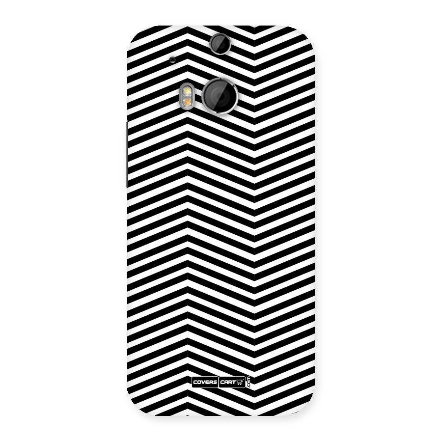 Classy Zig Zag Back Case for HTC One M8