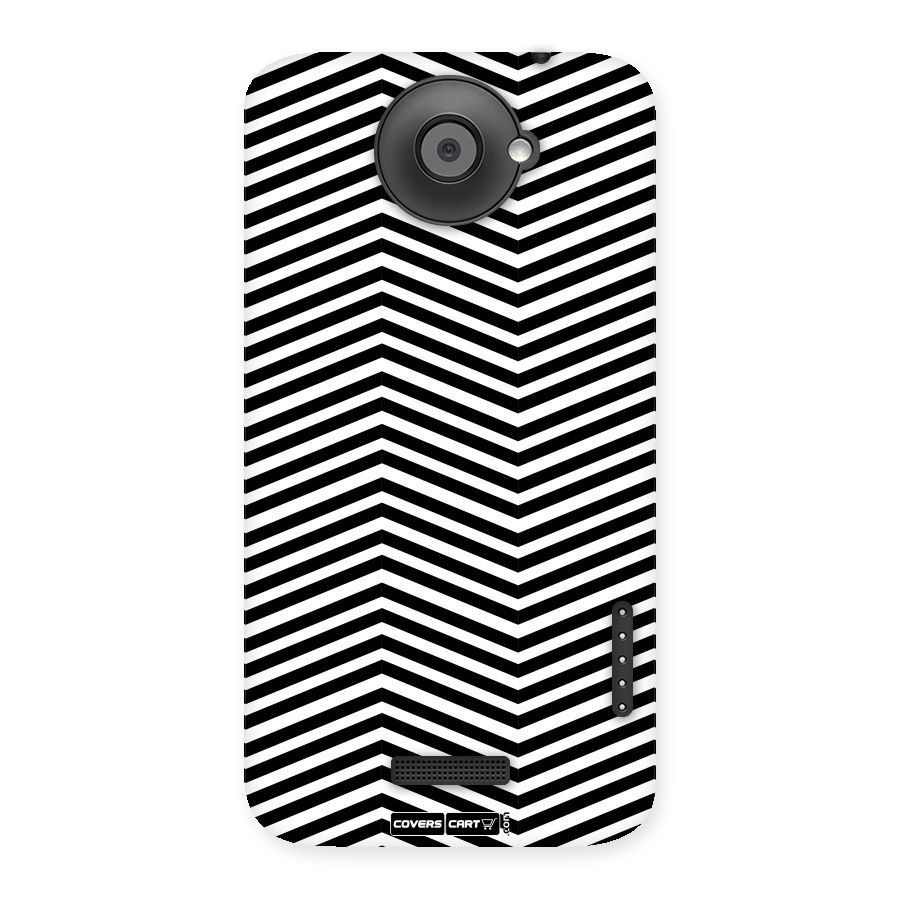 Classy Zig Zag Back Case for HTC One X
