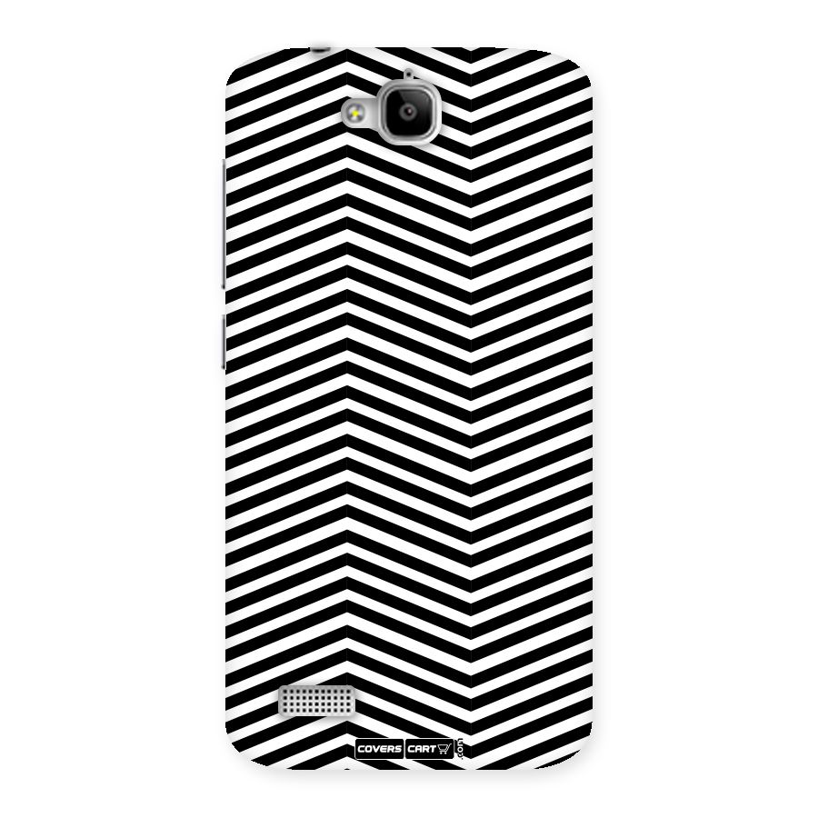 Classy Zig Zag Back Case for Honor Holly