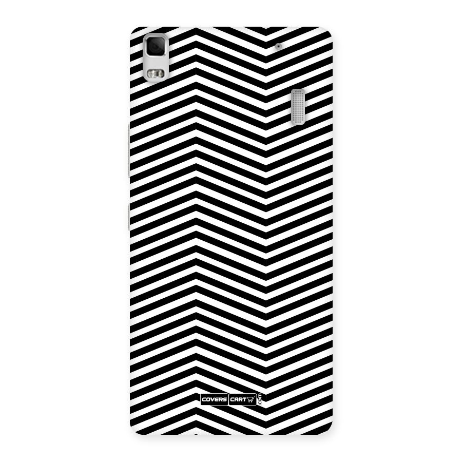Classy Zig Zag Back Case for Lenovo K3 Note