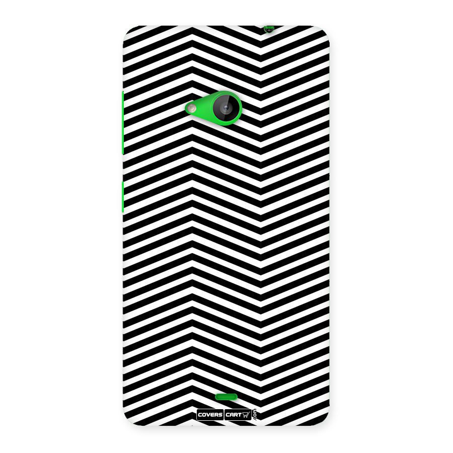 Classy Zig Zag Back Case for Lumia 535