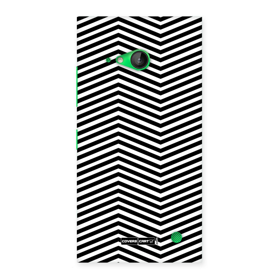 Classy Zig Zag Back Case for Lumia 730