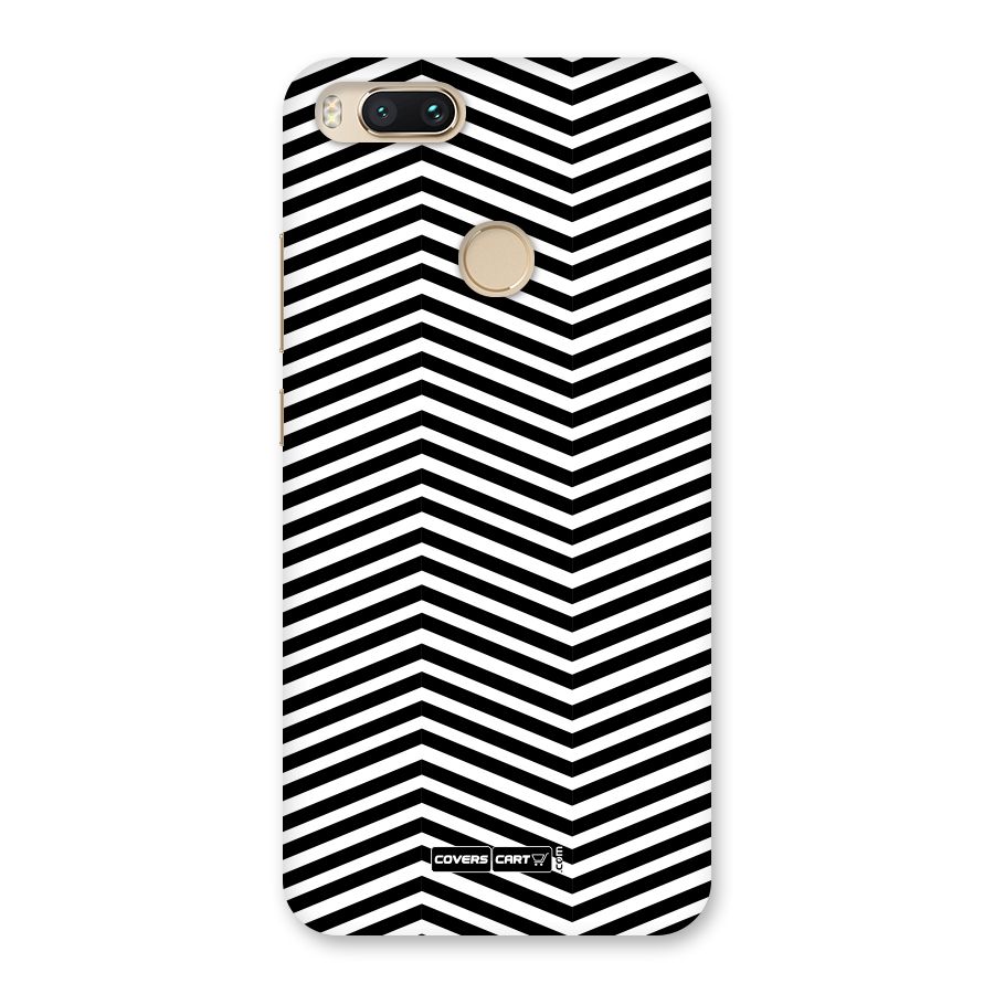 Classy Zig Zag Back Case for Mi A1