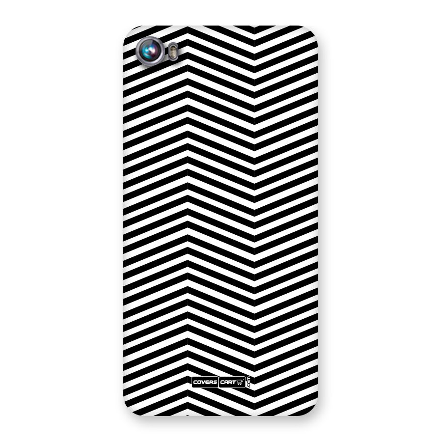 Classy Zig Zag Back Case for Micromax Canvas Fire 4 A107