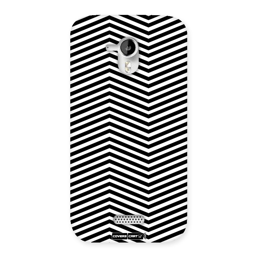 Classy Zig Zag Back Case for Micromax Canvas HD A116