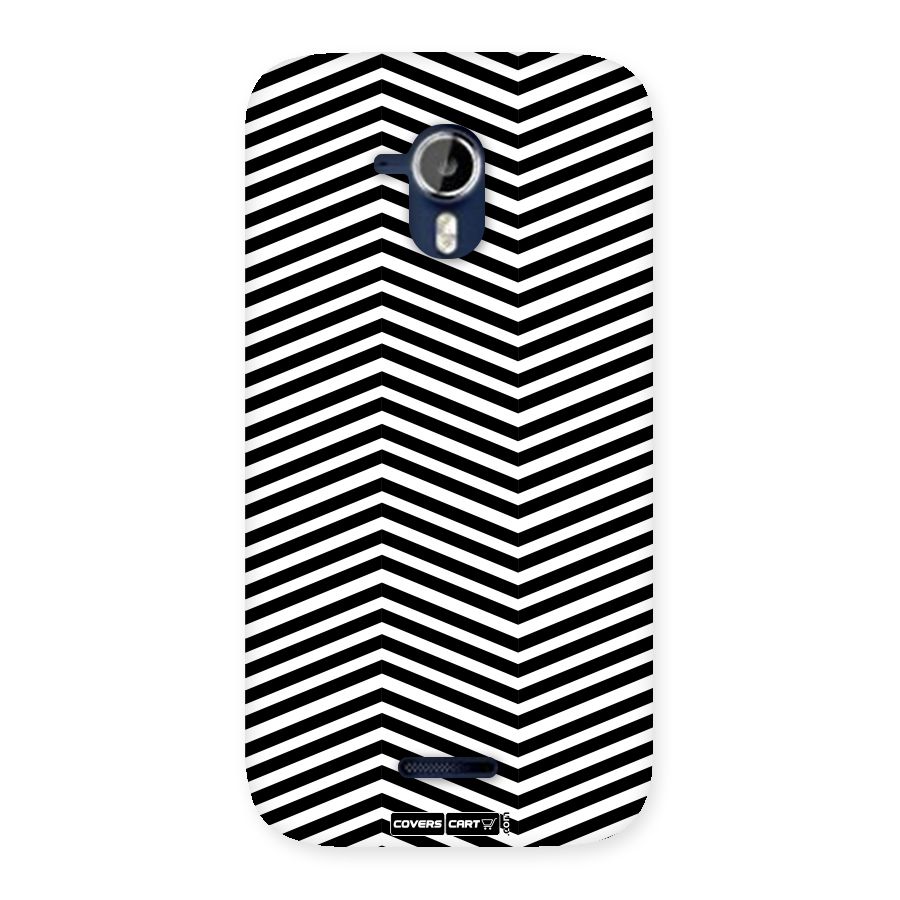 Classy Zig Zag Back Case for Micromax Canvas Magnus A117