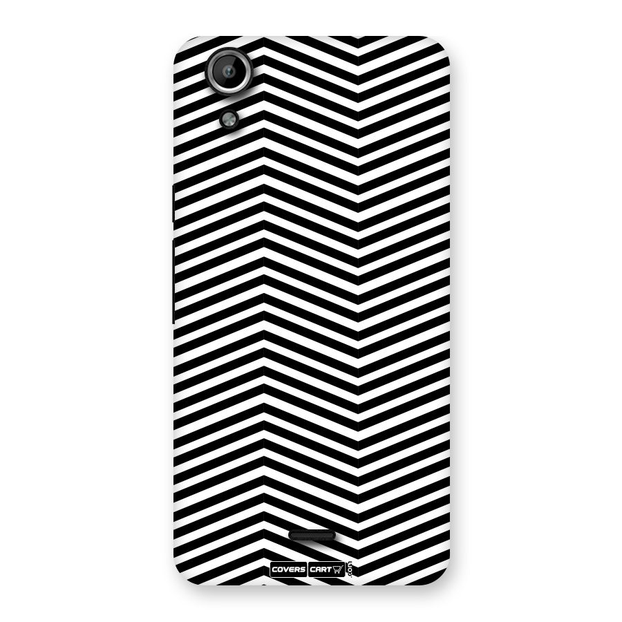 Classy Zig Zag Back Case for Micromax Canvas Selfie Lens Q345