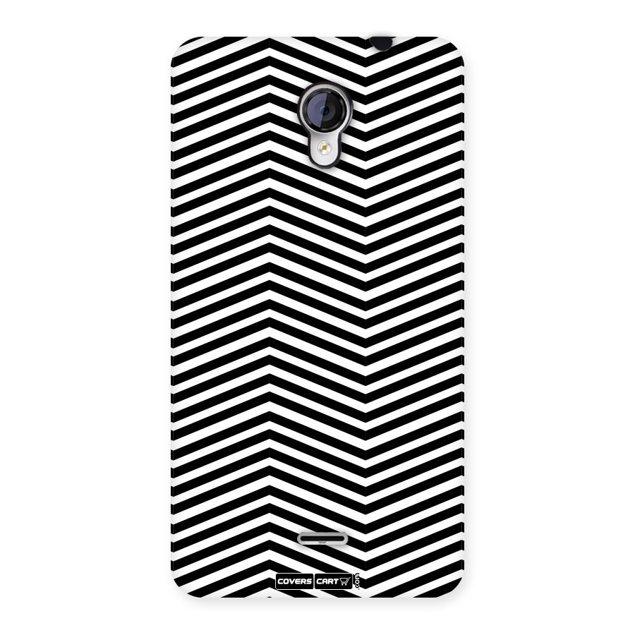 Classy Zig Zag Back Case for Micromax Unite 2 A106