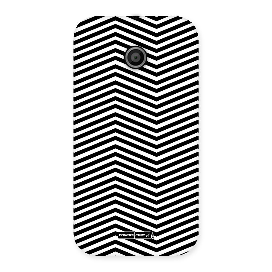 Classy Zig Zag Back Case for Moto E