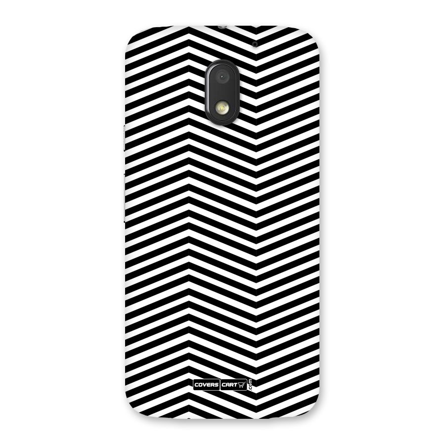 Classy Zig Zag Back Case for Moto E3 Power
